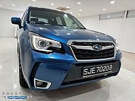 Subaru Forester 2.0XT CVT 4WD Sunroof 2016 Blue Rear Entertainment